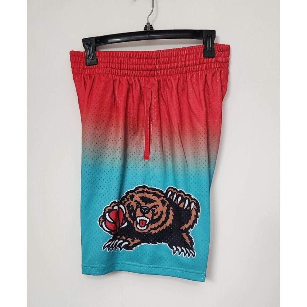 New Mitchell & Ness NBA Vancouver Grizzlies 1996 Fadeaway Swingman Shorts - Picture 4 of 5